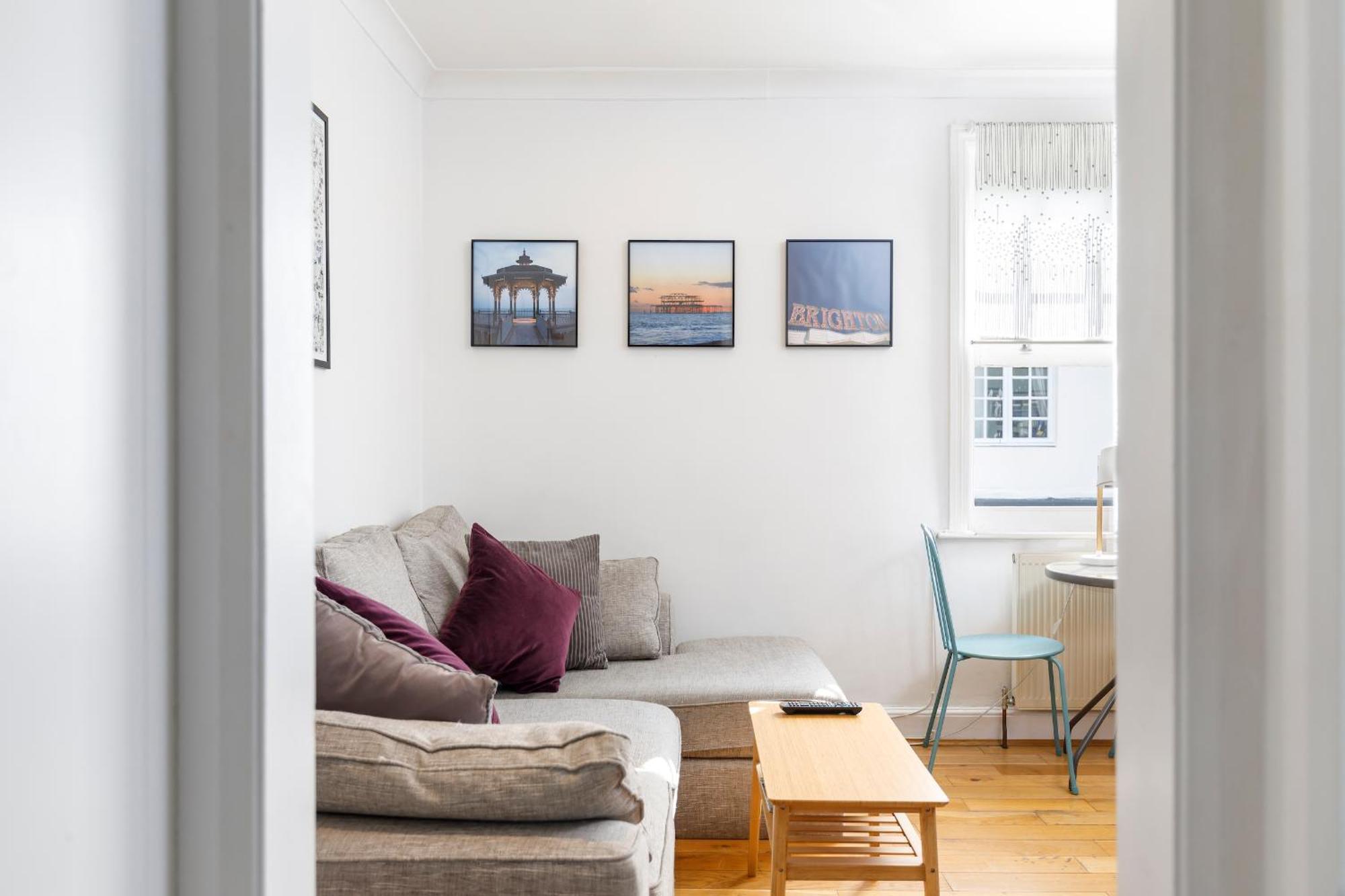 Trendy Central 1 Bed Flat With Roof Terrace Brighton Екстер'єр фото
