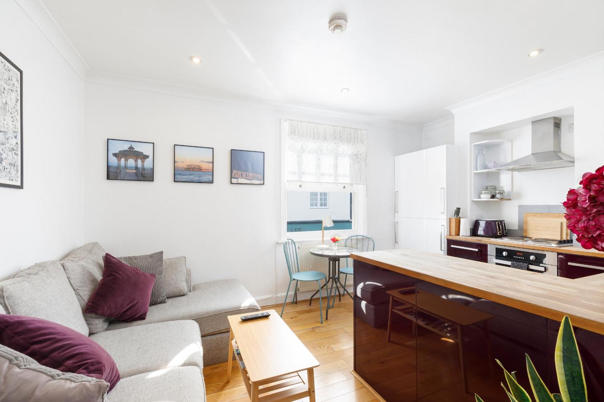 Trendy Central 1 Bed Flat With Roof Terrace Brighton Екстер'єр фото
